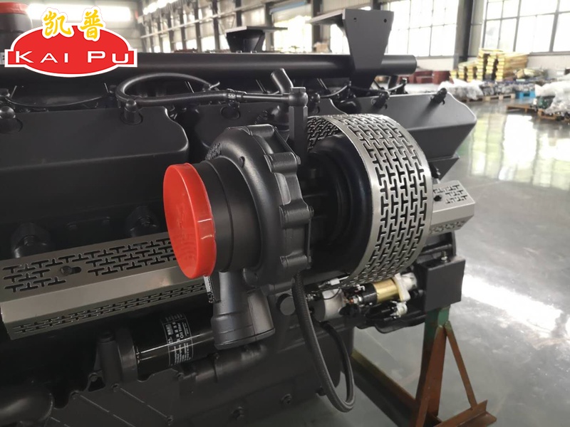Where dose the weird sounds of 4 stroke electric starting diesel engine set come from?