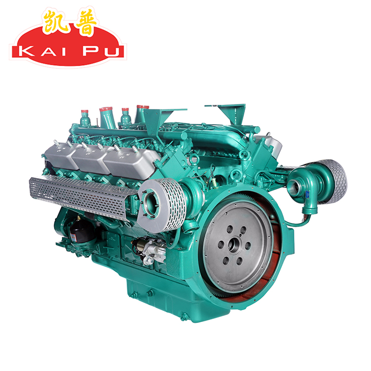 KAI-PU KPV420 12 Cylinder 420KW Power Generator Diesel Engine